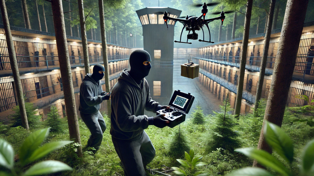 2025-01-04 16_52_26-DALL·E - Livraison drones prison 4K — Mozilla Firefox